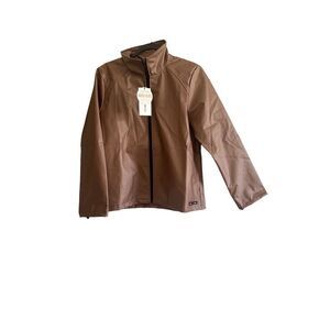 NWT V Force Collection By New Designer Space CLASSIC UTILITY JACKET  COPPER SOLI